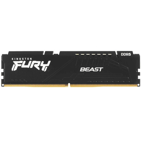 Память оперативная/ Kingston 16GB 5600MT/s DDR5 CL36 DIMM FURY Beast Black EXPO