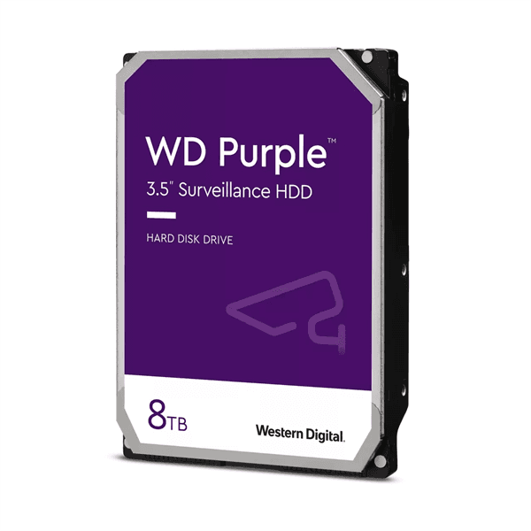 Жесткий диск Western Digital 3.5" 8TB Purple Surveillance HDD WD85PURZ SATA 6Gb/s - 5640 rpm