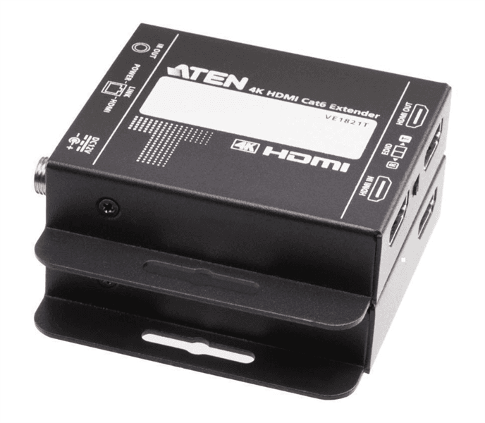 Удлинитель ATEN VE1821-AT-G 4K HDMI Cat 6 Extender with PoC (4K@40m)