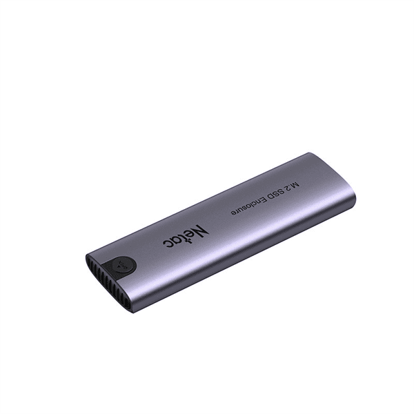 Внешний корпус для диска M.2 Netac WH51 M.2 NVMe/SATA SSD Case, USB3.1 Gen2 10Gb/s to M-Key(M&B key) NVMe & SATA, Aluminum Cover, Compatible with 4 size of 2280/2260/2242/2230, with C to C an (незначительное повреждение коробки)