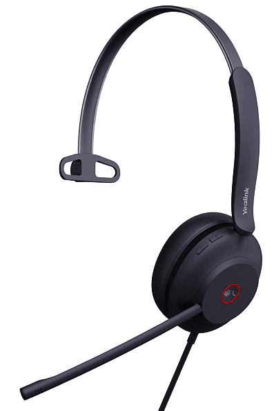 Гарнитура YEALINK UH37 Mono UC USB-C/A Моно, Проводная, HD звук, шумоподавление, LED-индикатор, USB-C/A