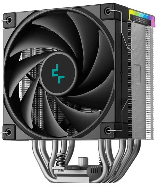 Кулер для процессора DEEPCOOL AK500S DIGITAL SE LGA20XX/1700/1200/115X/AM5/AM4 (12шт/кор, TDP 240W, PWM, Fan 120mm, 5 тепл. трубок, Copper Base, черный) RET (R-AK500S-BKADMN-GJD)