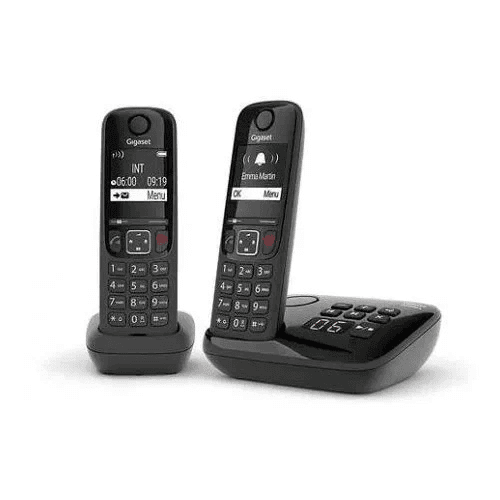 Телефонный аппарат GIGASET AS690A DUO BLACK