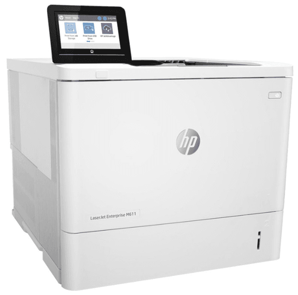 Принтер HP LaserJet Enterprise M611dn (A4, 1200dpi, 61ppm, 512Mb, 2 trays 100+550, duplex, USB/extUSBx2/GigEth, cartridge 10500 pages in box, repl. K0Q14A, K0Q15A, K0Q17A, K0Q18A, K0Q19A)