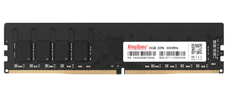 Оперативная память KingSpec DDR4 DIMM 8GB 3200MHz CL17 1x8GB 1.35V 288-pin