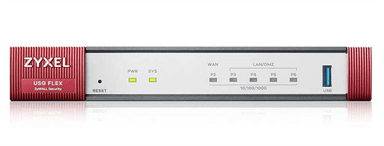 Межсетевой экран Межсетевой экран и Wi-Fi контроллер Zyxel USG FLEX 100, 1xWAN GE, 1xOPT GE (LAN/WAN), 3xLAN/DMZ GE, 1xUSB3.0, AP Controller (8/24), NebulaFlex **