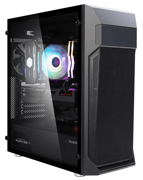 Корпус ZALMAN Z1 PLUS, ATX, BLACK, WINDOW, 1x5.25", 2x3.5", 3x2.5", 1xUSB2.0, 2xUSB3.0, FRONT 2x120mm, REAR 1x120mm (существенное повреждение коробки)