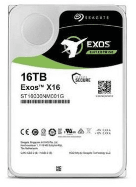 Жесткий диск Seagate Exos 16Tb 7.2k 512e/4Kn 256MB 3.5" SATA