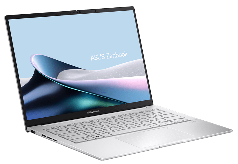 Ноутбук ASUS Zenbook 14 Special UX3405CA-QL680 Intel Core Ultra 9 285H/LPDDR5X 32GB/1TB SSD/Intel Arc Graphics/14" OLED (1920 x 1200) WUXGA Touch ,WiFi 7+BT 5.4/Without OS /1.20 kg /Foggy Silver