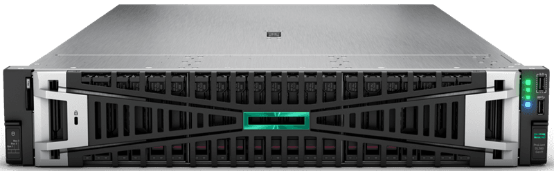 Сервер HPE ProLiant DL380 Gen11 4510 2.4GHz 12c 1P 64GB-R 8SFF MR408i-o 2x960GB SSD 2x1000W PS EMEA Server