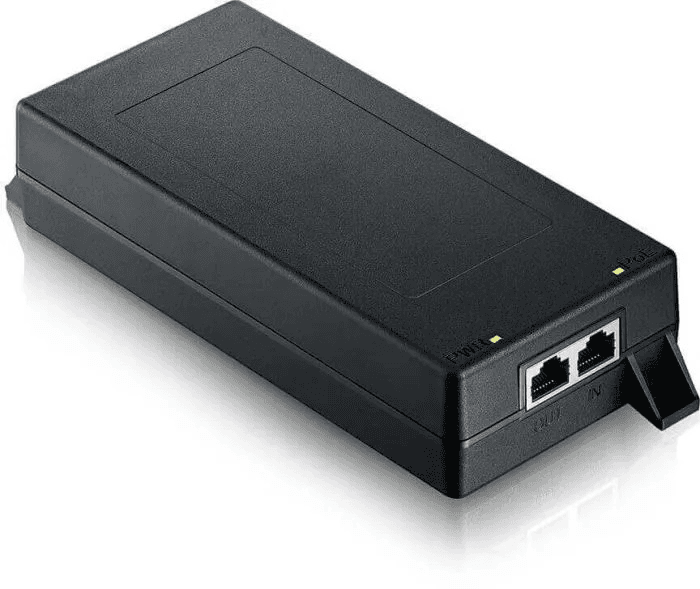 PoE инжектор/ Мультигигабитный PoE инжектор Zyxel PoE12-90W, 802.3af/at/bt (90 Вт), 2xRJ-45: 1/2.5/5/10G