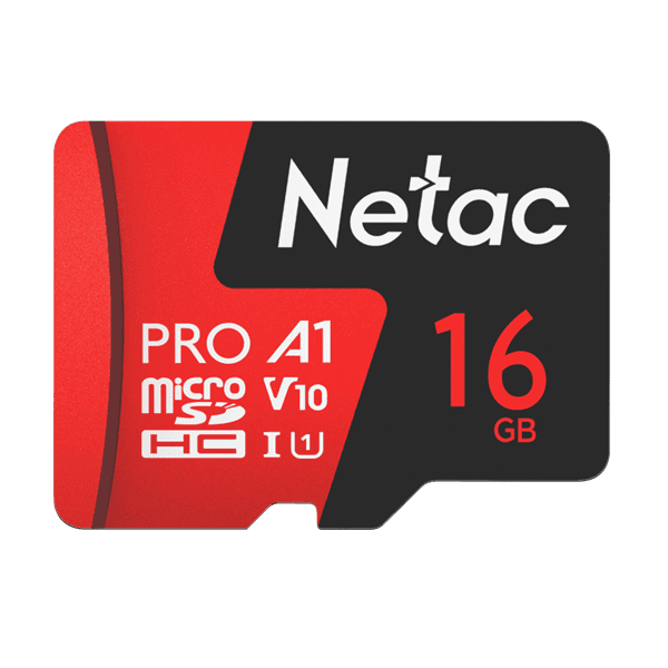 Флеш карта NeTac MicroSD card P500 Extreme Pro 16Gb, retail version w/SD adapter