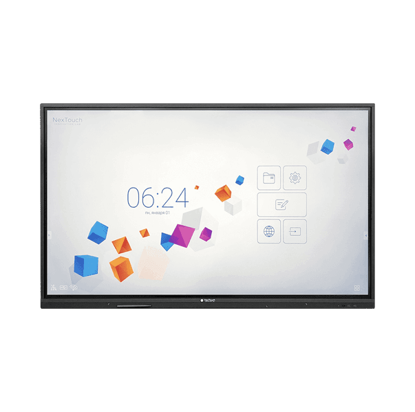 Мультимедийное устройство Интерактивная панель NextPanel 86, 86", 4К (3840*2160), 370 кд/м2, 4000:1, IR, 10 мс, 20 касаний, Wi-Fi, Android 8.0.