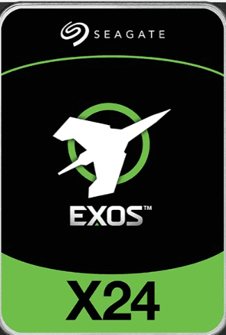 Жесткий диск серверный Seagate 3.5" 16TB Exos X24 SATA ST16000NM002H