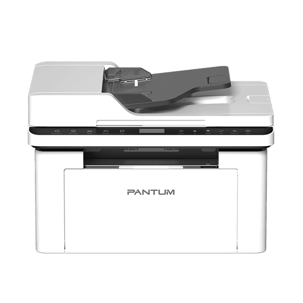 МФУ Pantum BM2300AW, P/C/S, Mono laser, А4, 22 ppm (max 20000 p/mon), 800 MHz, 1200x1200 dpi, 256 MB RAM, ADF, paper tray 150 pages, USB, WiFi, start. cartridge 700 pages (следы намокания)