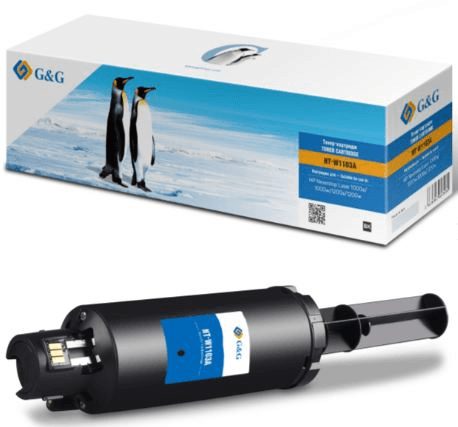 G&G GG-W1103A Картридж лазерный черный 2500 стр для HP Neverstop Laser 1000/1200