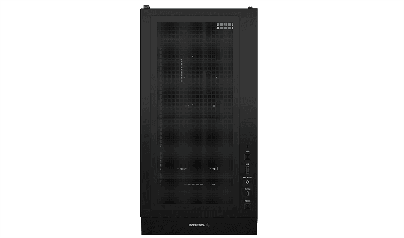 Корпус Deepcool CH560 DIGITAL без БП, боковое окно (закаленное стекло), 3x140мм ARGB вентилятор спереди и 1x120мм ARGB вентилятор сзади, черный, ATX (R-CH560-BKAPE4D-G-1)