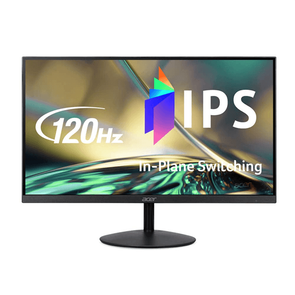 Монитор 27" ACER SA272G0bi Black (IPS, 1920x1080, 1ms, 250cd, 120Hz, 1xVGA + 1xHDMI(1.4), External, sync: FreeSync, Vesa:75x75)