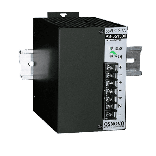 Блок питания/ OSNOVO Промышленный блок питания. DC55V, 2,7A (150W). Диапазон входных напряжений: AC195-265V
