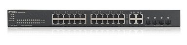 Коммутатор Smart L2 Zyxel NebulaFlex GS1920-24v2, rack 19", 24xGE, 4xCombo (SFP/RJ-45), бесшумный (без вентилятора) (незначительное повреждение коробки)