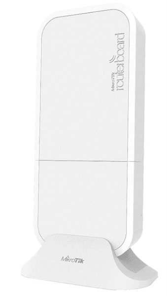 Точка доступа MikroTik wAP R with 650MHz CPU, 64MB RAM, 1xLAN, built-in 2.4Ghz 802.11b/g/n Dual Chain wireless with integrated antenna, miniPCI slot, LTE internal antenna with 2 x u.fl (внешний вид б/у, после СЦ)