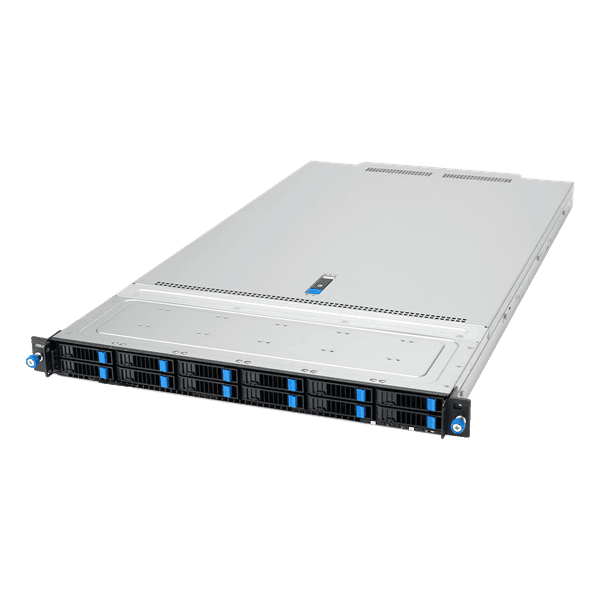 Серверная платформа ASUS RS700-E12-RS12U, 1U, 2 x Intel Xeon 6 LGA 4710, 32 x DDR5 6400, 12 x 2.5" hsb NVMe SATA* SAS*, 2 x PCIE Gen5 x16, 2 x OCP3.0, 2 x M.2 Gen5 x2 (2280 2260), PSU 2x 2000W