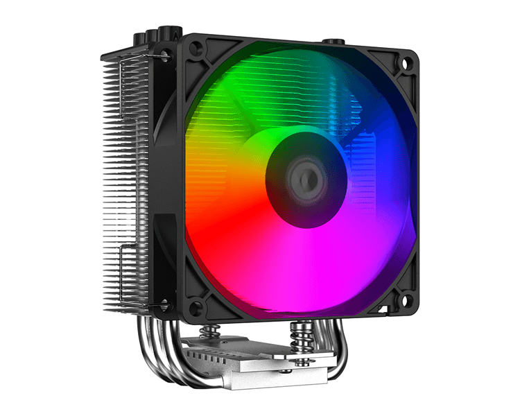 Кулер для процессора ID-COOLING SE-903-XT FRGB LGA1700/1200/115X/AM5/AM4 (30шт/кор, TDP 130W, PWM, 3 тепл.трубки прямого контакта, FAN 92mm, Dynamic Multi-Color LED) RET