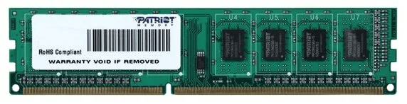 Оперативная память Patriot SL DDR3 DIMM 4GB 1600MHz CL11 1*4GB 11-11-11-28 1.5V