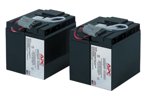 Комплект сменных батарей для Источника Бесперебойного Питания APC Battery replacement kit for SUA48XLBP, SUA5000RMI5U, SUA2200I, SUA3000I, SUA3000XLI, SUA2200XLI (состоит из 4 батарей)