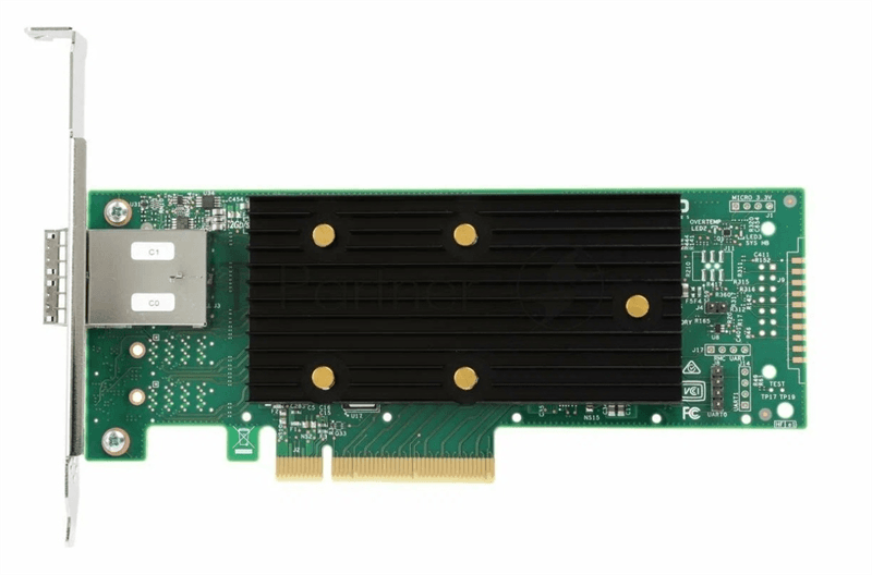 контроллер Broadcom HBA Controller 9400-8e, PCIe 3.1 x8 LP, Tri-Mode SAS/SATA/NVMe 12G HBA, 8port (2*ext SFF8644), SAS3408, 1 year