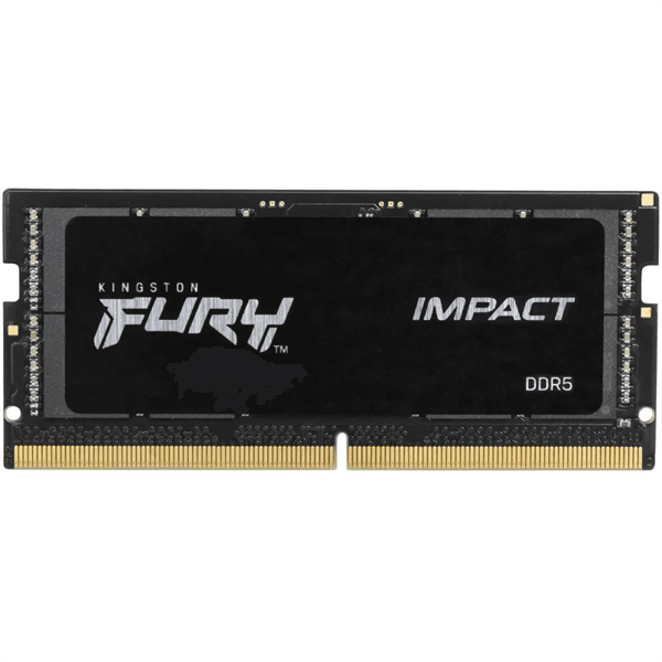 Оперативная память Kingston DDR5 16GB 6000MT/s CL38 1,35V SODIMM FURY Impact PnP