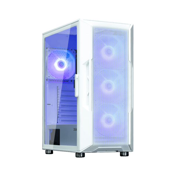 Корпус ZALMAN I3 NEO ARGB WHITE, ATX, WHITE, FRONT MESH, WINDOW, 2x3.5", 3x2.5", 1xUSB2.0, 2xUSB3.0, FRONT 3x120mm ARGB, REAR 1x120mm ARGB (после тестирования)