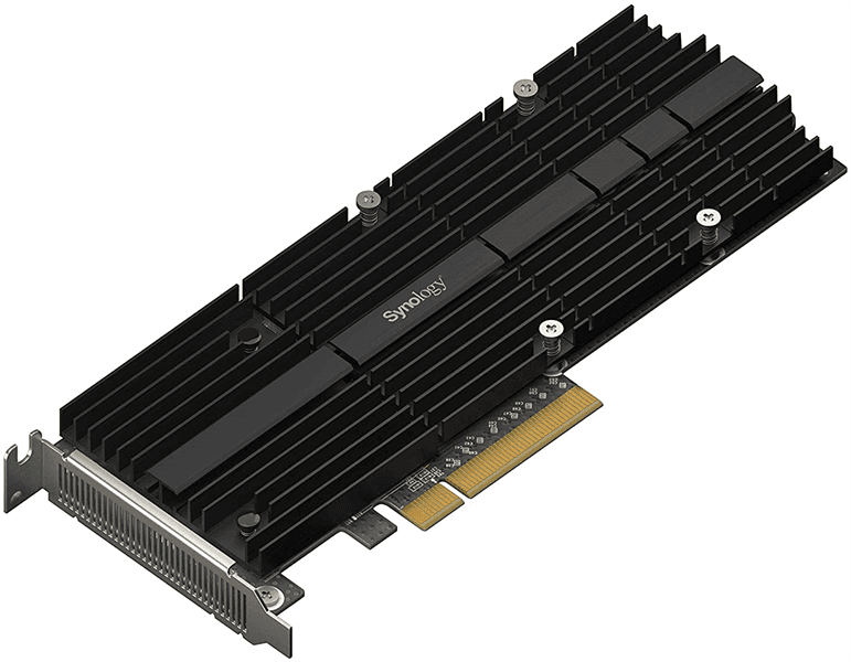 M2D20 - Плата адаптера, Synology, M2D20, PCIe 3.0 x8