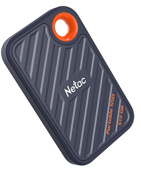 SSD накопитель Netac ZX20 512GB USB 3.2 Gen 2x2x2 Type-C External SSD, R/W up to 2000MB/1800MB/s, with USB C to A cable and 20Gbps USB C to C cable 5Y wty