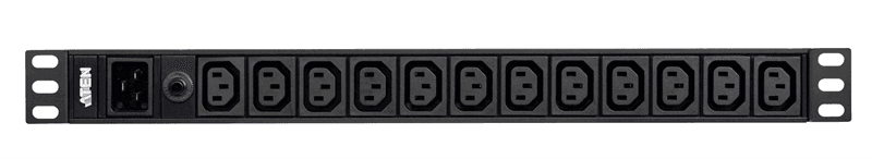 Панель рспределения питания ATEN Rack PDU, Basic, 1U, 16A, 230V, Overcurrent Protection, Output: (12) C13, Input: IEC С20 , Power cord 3,0 m