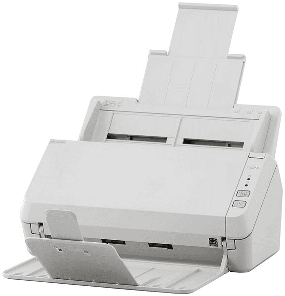 Сканер Ricoh scanner SP-1120N (Офисный сканер, 20 стр/мин, 40 изобр/мин, А4, двустороннее устройство АПД, USB 3.2, Gigabit Ethernet, светодиодная подсветка)(Замена Fujitsu PA03708-B001 SP-1120)