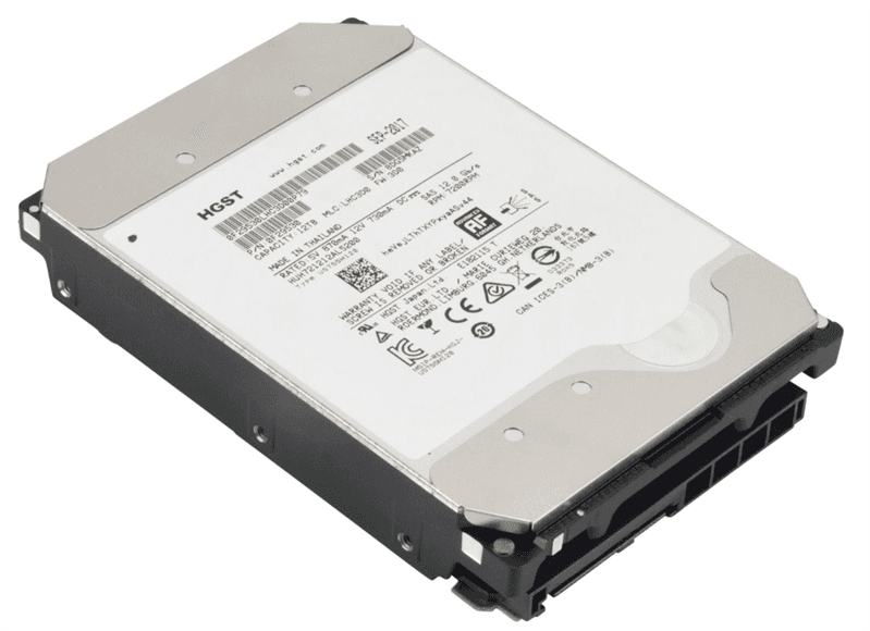 Жесткий диск HGST Ultrastar He12 HDD 3.5" SAS 12Tb, 7200rpm, 256MB buffer, 512e, 1 year