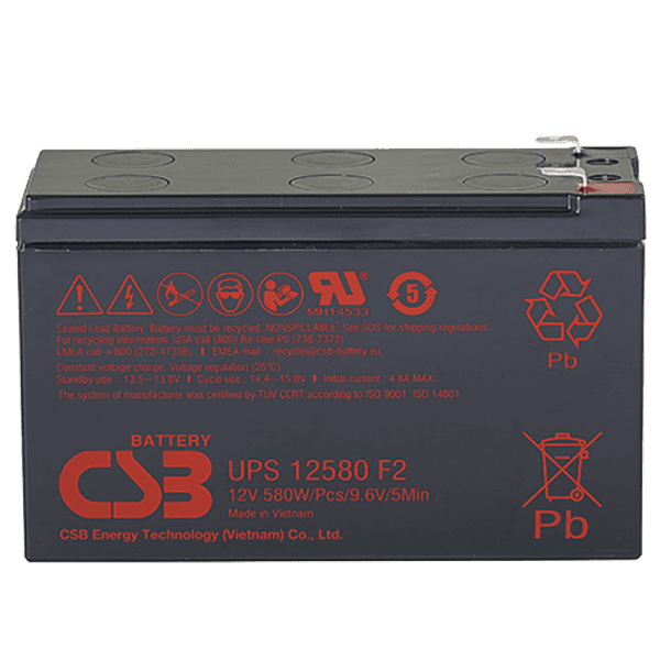 АКБ CSB Аккумуляторная батарея для ИБП (12V/10.5Ah)