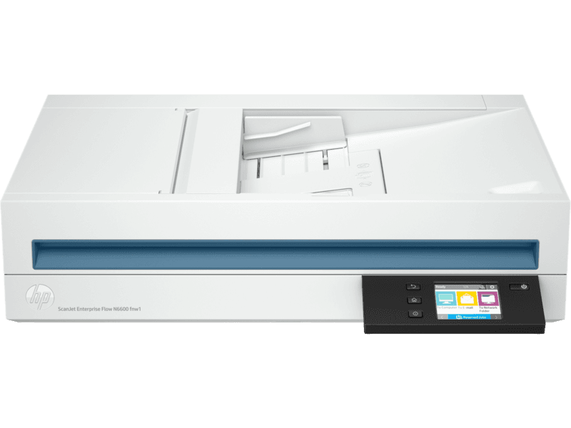 Сканер HP ScanJet Enterprise Flow N6600 fnw1 Network Scanner (CIS, A4, 600x1200 dpi, 24bit, ADF 100 sheets, Duplex, 50 ppm/100 ipm, USB 3.0, Ethernet 10/100/1000 Base-T, Wi-Fi Direct)