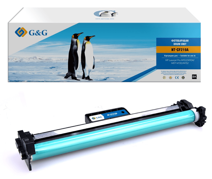 Блок фотобарабана G&G GG-CF219A ч/б:12000 стр. для LJ Pro M102/M104/MFP M130/M132 HP