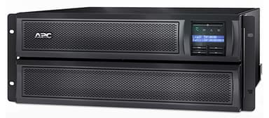 Источник бесперебойного питания APC Smart-UPS X 3000VA/2700W, RM 4U/Tower, Ext. Runtime, Line-Interactive, LCD, Out: 220-240V 8xC13 (3-gr. switched) 2xC19, SmartSlot, USB, COM, EPO, HS User Replaceable Bat, Black, 1 year warranty