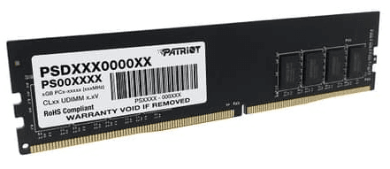 Память DDR4 16GB 2666MHz Patriot PSD416G26662 Signature RTL PC4-21300 CL19 DIMM 288-pin 1.2В single rank Ret