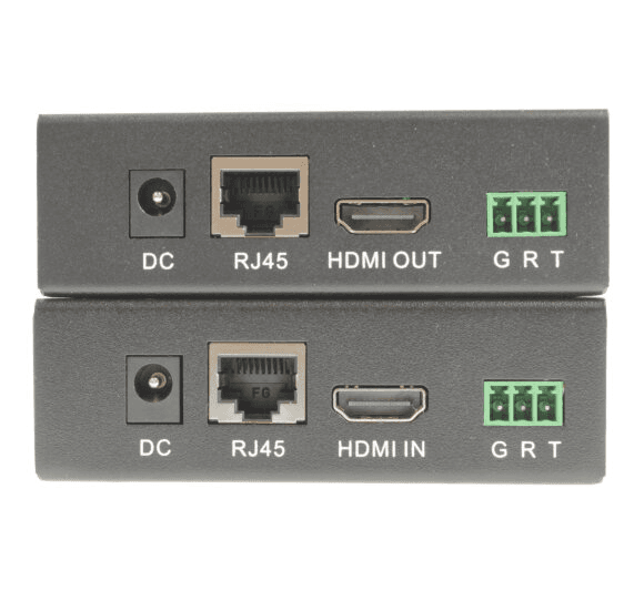 Комплект (передатчик+приемник) OSNOVO TA-HiDP+RA-HiDP Комплект для передачи HDMI, RS232, ИК управления и питания по кабелю витой пары (HDBaseT). Расстояние передачи до 40м (4K2K(30Гц)), до 70м(1080p). Поддержка технологии Power ove