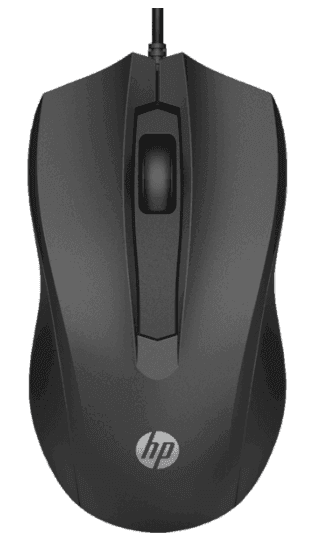 мышь HP Wired Mouse 100 EURO cons