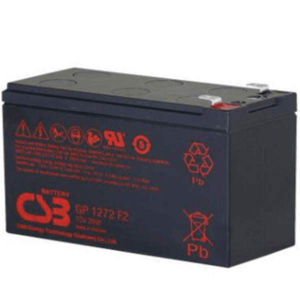 АКБ CSB Аккумуляторная батарея для ИБП (12V/7,2Ah)
