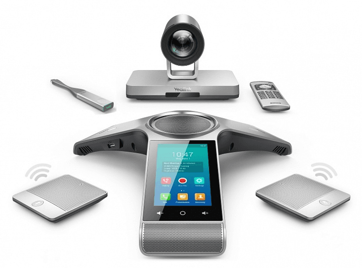 Комплект YEALINK VC800-Phone-WP (Моноблок с камерой 12Х, CP960, CPW90 - 2шт., WPP20, WF50, AMS 2 года), шт
