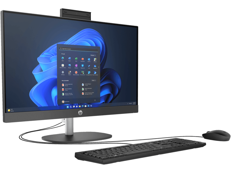 Моноблок HP ProOne 240 G10 All-in-One NT IPS 23,8"(1920x1080)Core Ultra-7 155U,16GB,512GB,eng/rus usb kbd,WiFi,BT,5MP,Gray,Win11Pro,1Wty