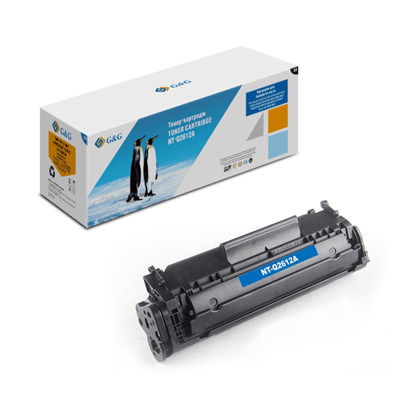 Картридж G&G GG-Q2612A черный (2000стр.) для HP LJ 1010/1012/1015/1018/1020/1020Plus/1022/3015/3020