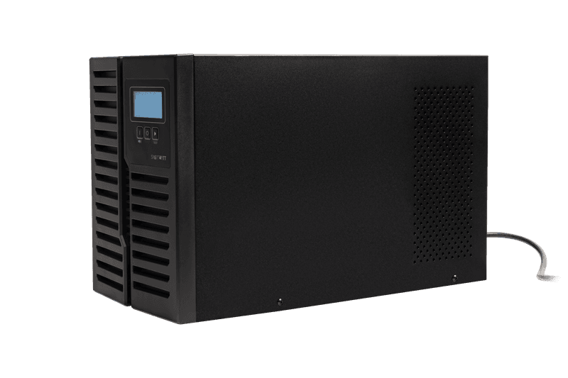 Источник бесперебойного питания SMARTWATT ИБП Онлайн, 3000/2700 ВА/Вт, напольный, LCD дисплей, Schuko CEE7/4 - 2 шт. (царапины, потертости после с/ц)