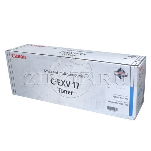 ТОНЕР-(картридж) C-EXV17/GPR-21 CYAN (синий) (Original)